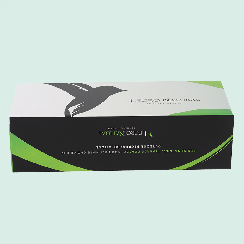 Coffrets cadeaux en carton pliables à impression colorée personnalisée, boîte magnétique pliante de haute qualité d'IPACK 3