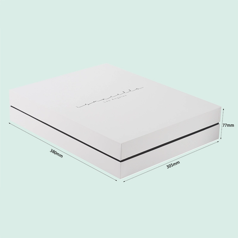 luxury white base and lid gift boxes premium gift boxes with lids from IPACK factory 1