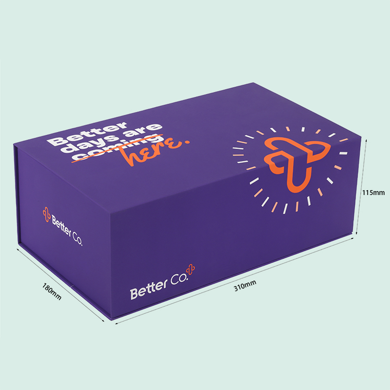 Customized luxury colorful printing magnetic box cardboard packaging with sponge foam inserted from IPACK manufacturer 3