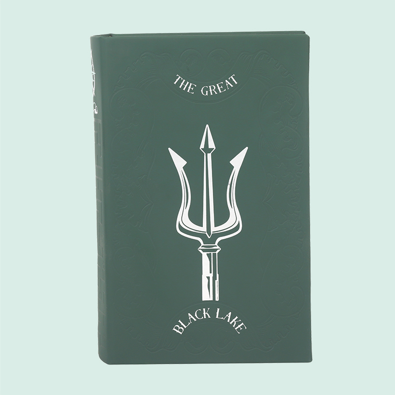 Customized antique book shape rigid magnetic boxes from ipack factory 3