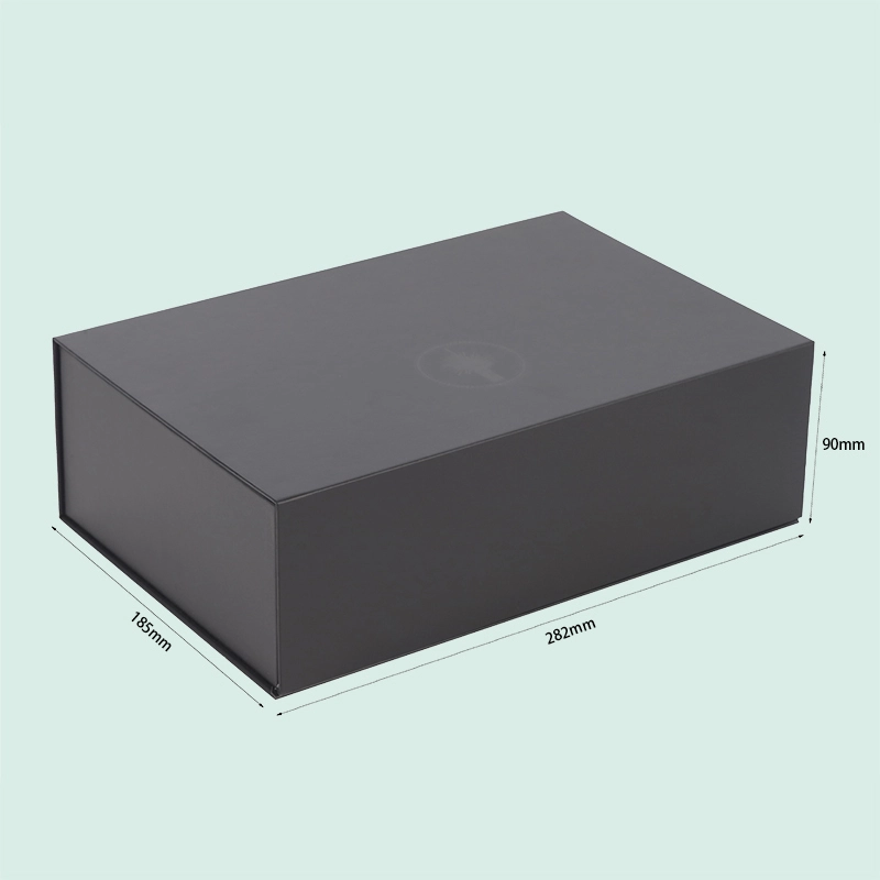 custom gift boxes with Uv logo custom boxes with magnetic lid  paper box from ipack company 1