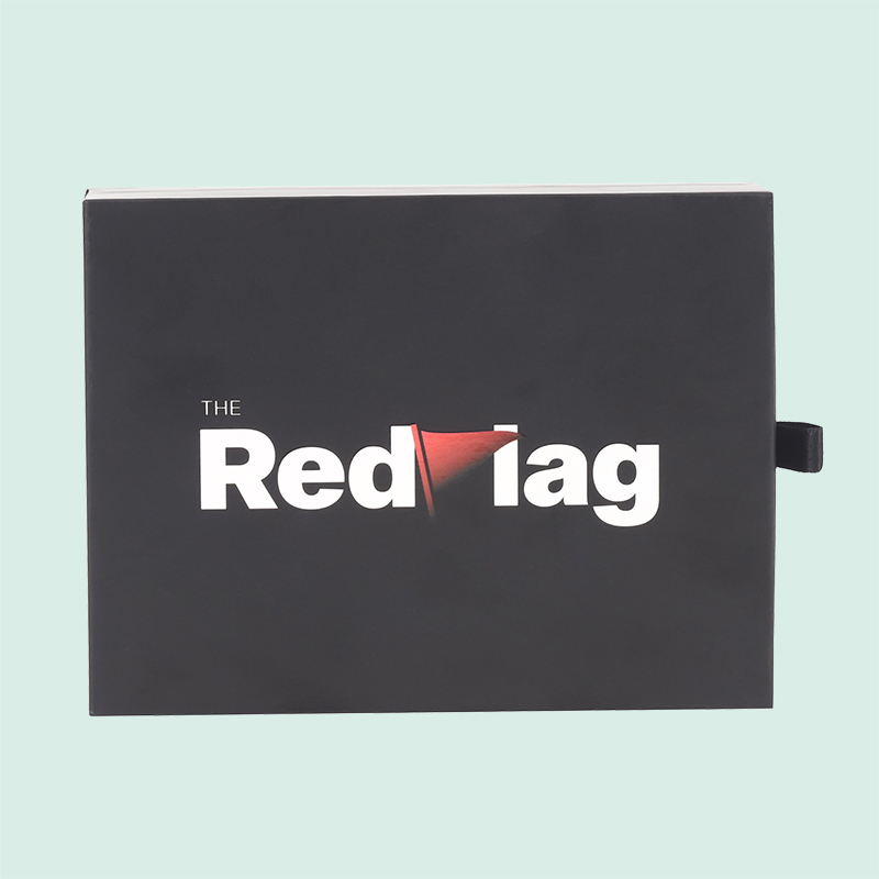 กล่องลิ้นชักบรรจุภัณฑ์แบบกำหนดเองพร้อมโลโก้สีขาวจากแบรนด์ Ipack 2