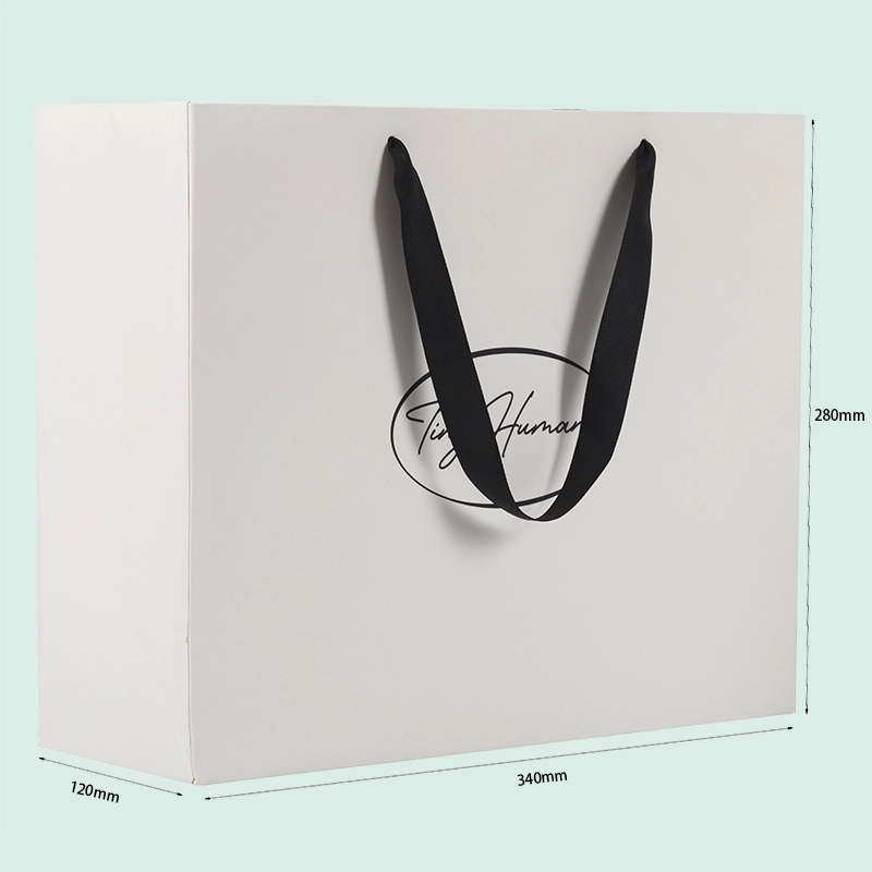 Customize paper bags custom  gift bags with logo from Ipack brand 1