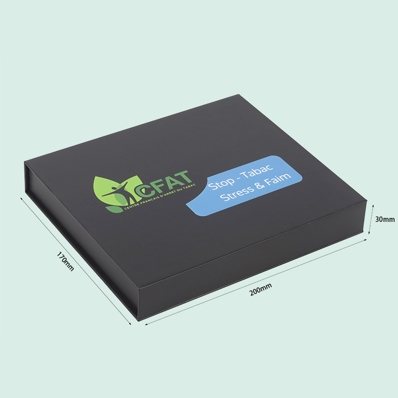 Caja de regalo magnética, caja rígida con tapa magnética, embalaje de la marca ipack 1