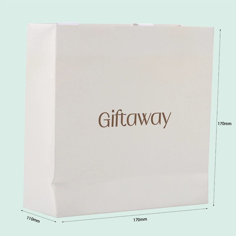 custom paper shopping bags custom  gift bags with logo from Ipack factory 1