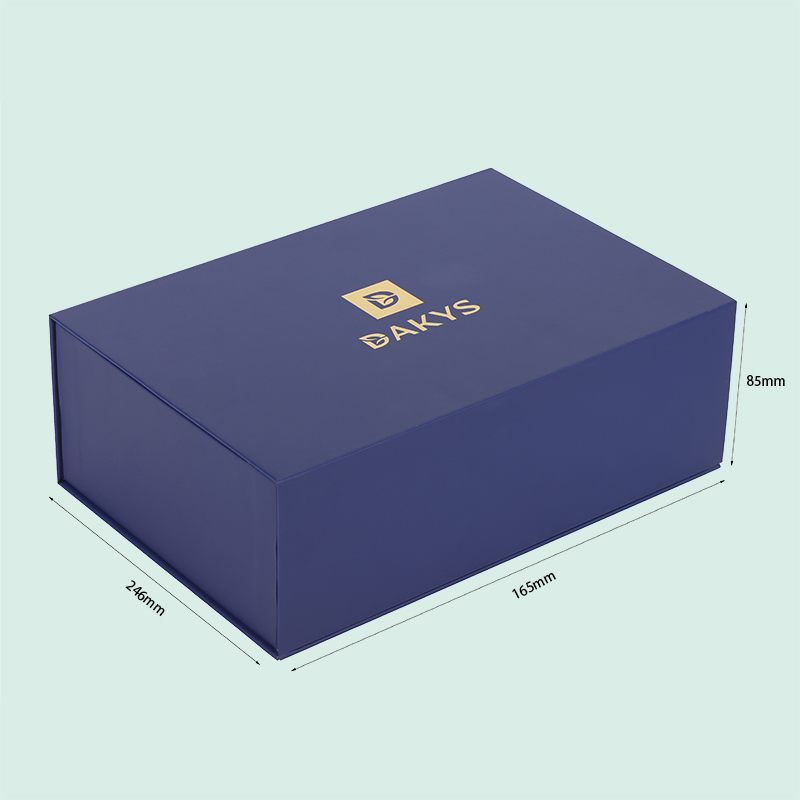 Custom luxury Magnetic Closure Gift Box  with Satin Silk liner from Hongte factory 4