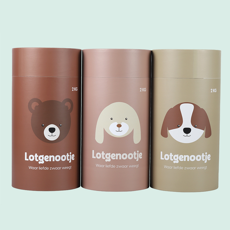 Wholesale Customizable Round Paperboard Packaging Paper Tube Packaging Boxes from Ipack brand 1
