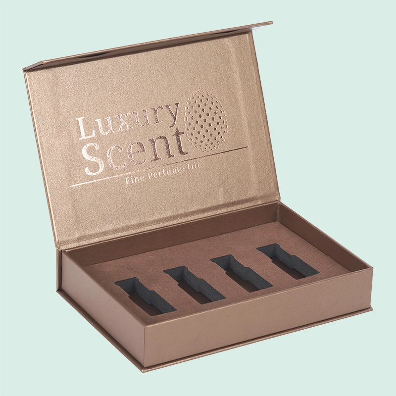 Luxury customize perfume gift box high end magnetic box  from IPACK package supplier 1