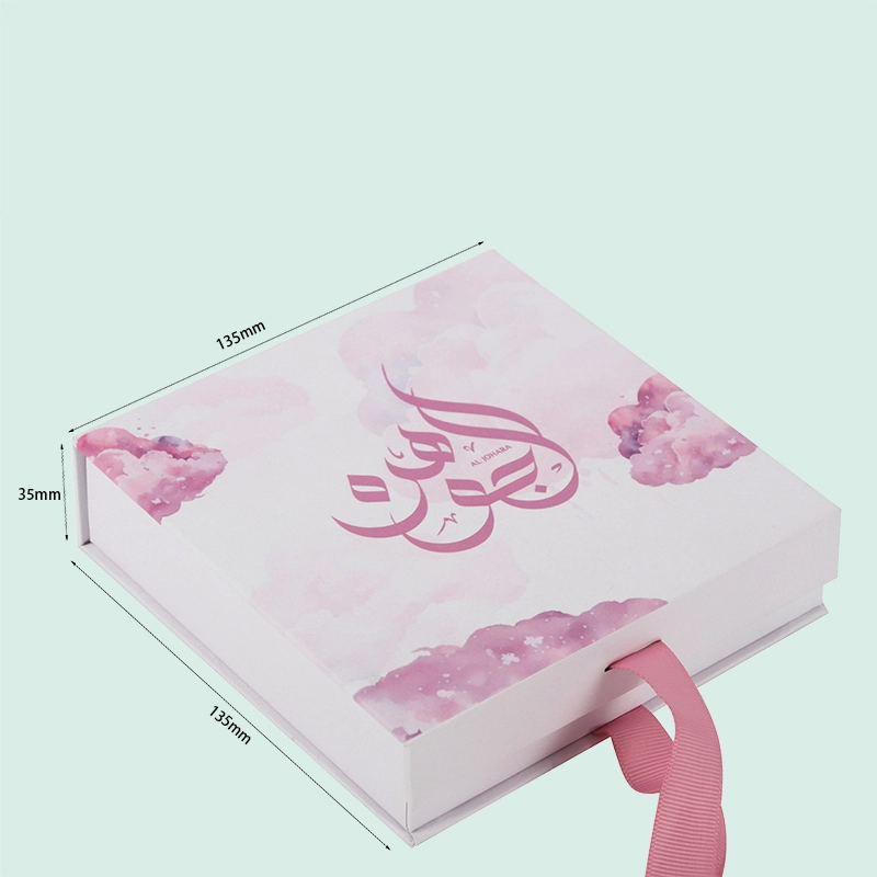 custom magnetic gift boxes with ribbon gift boxes with magnetic closure 1