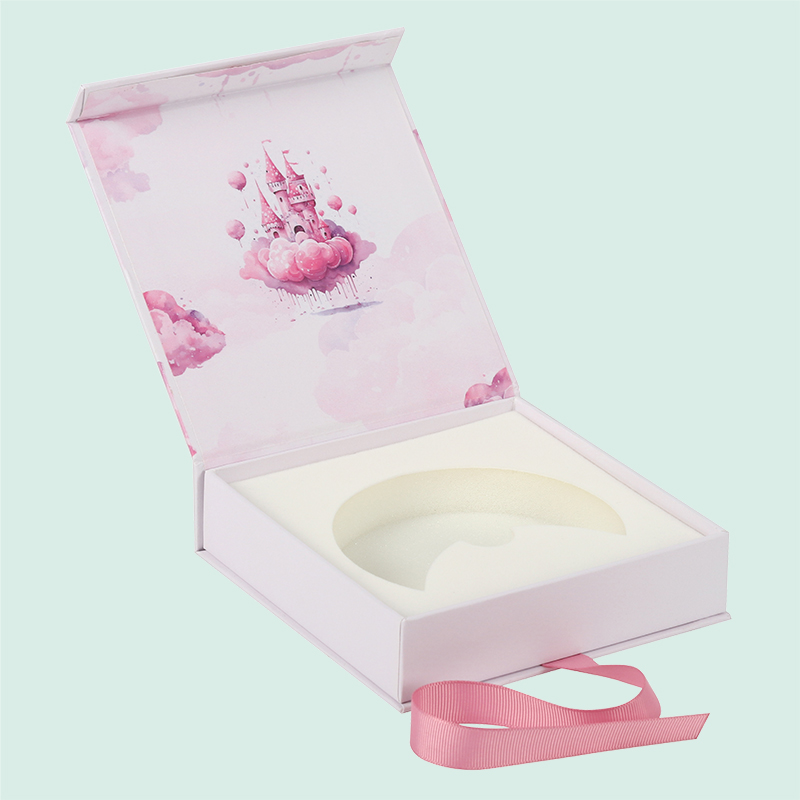 custom magnetic gift boxes with ribbon gift boxes with magnetic closure 4