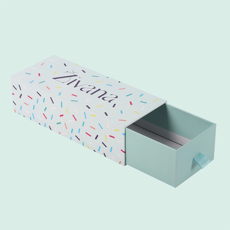 Eco-friendly Square Sliding Drawer Cardboard Handmade Custom Slide Out Cardboard Packaging Box from Ipack 1