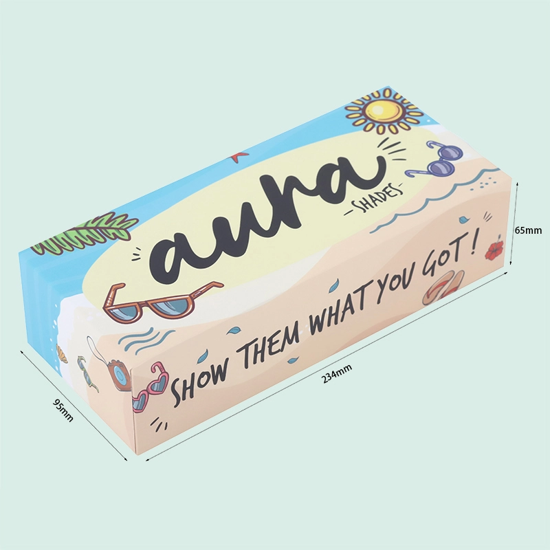 custom sliding gift boxes high end sunglass box luxury  paper box from ipack brand 1