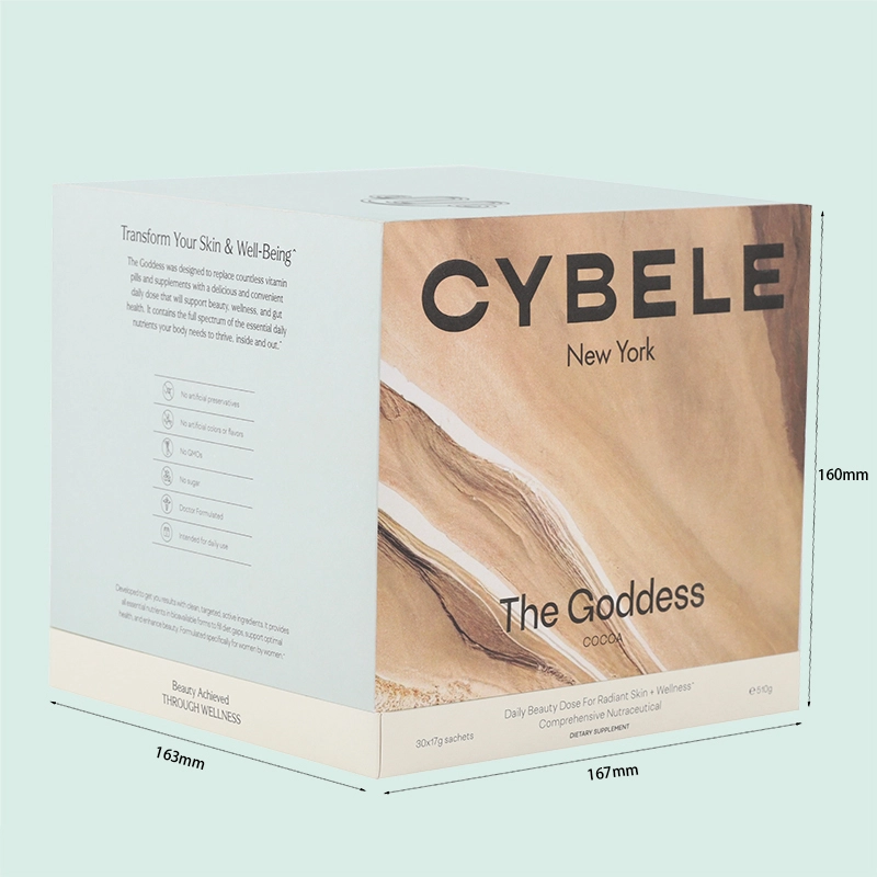 Luxury custom beauty box skincare paper box manufacturers ipack company 1