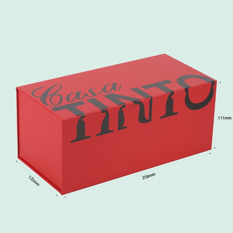 Customize luxury wine package high end magnetic gift box from IPACK manufacturer 1