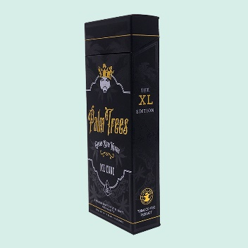 Unique Hot-stamping Cigarette Package Smoke Paper Card Box with Bright UV Spot 4
