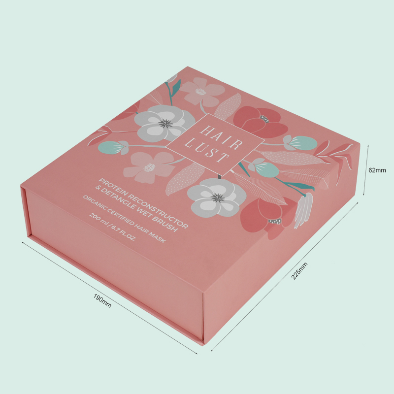 Personalize caixas de presente magnéticas com impressão colorida, caixas de presente de luxo para produtos de cartão revestido da fabricante IPACK. 1
