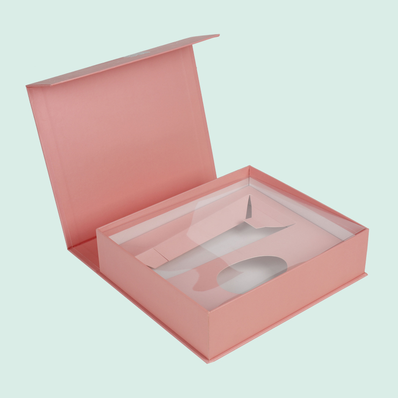 Personalize caixas de presente magnéticas com impressão colorida, caixas de presente de luxo para produtos de cartão revestido da fabricante IPACK. 5