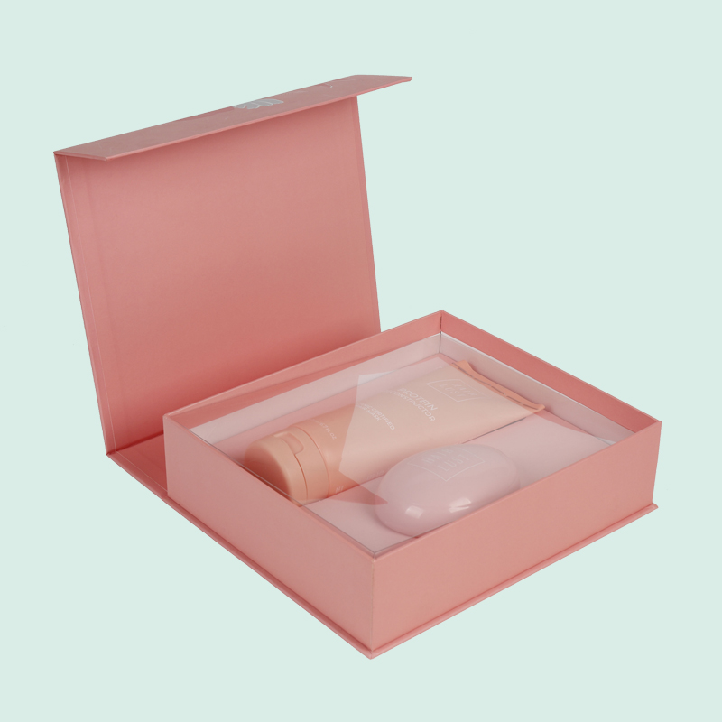 Personalize caixas de presente magnéticas com impressão colorida, caixas de presente de luxo para produtos de cartão revestido da fabricante IPACK. 4