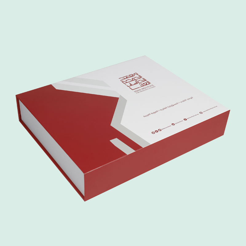 Caja de regalo personalizada al por mayor, caja magnética de alta gama con asa de plástico del fabricante IPACK 5