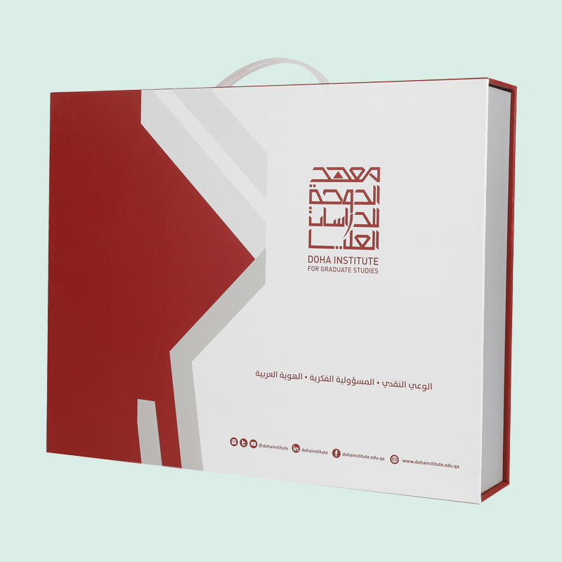 Caja de regalo personalizada al por mayor, caja magnética de alta gama con asa de plástico del fabricante IPACK 6