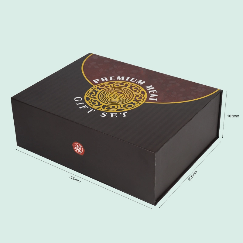 Custom luxury gift boxes high end magnetic box from IPACK 1