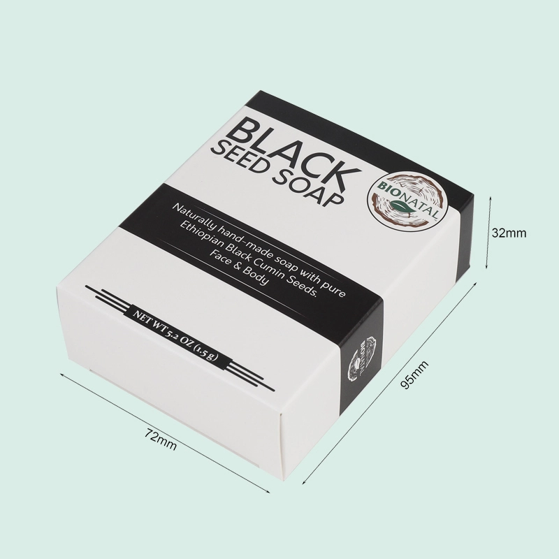 Customized Design Eco-Friendly paper card box for soap Low MOQ White Card Paper Box with Matt Lamination from IPACK manufacturer 1