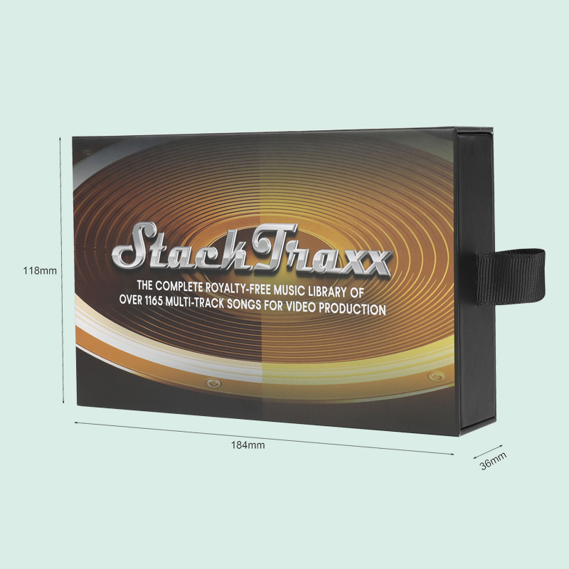 Boîte coulissante personnalisée, boîte à tiroir personnalisée pour cartes de la société ipack 1