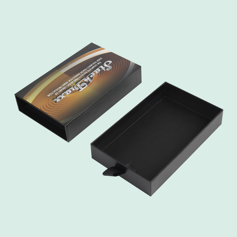 Boîte coulissante personnalisée, boîte à tiroir personnalisée pour cartes de la société ipack 4