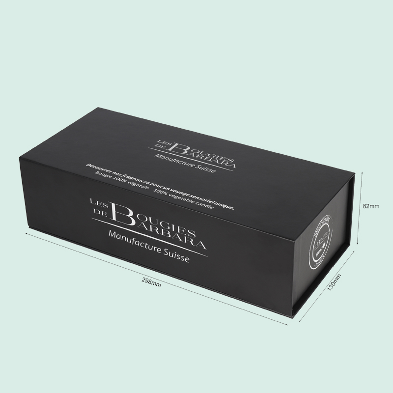 Custom candle gift package high end gift box  with magnetic lid  from IPACK company 1