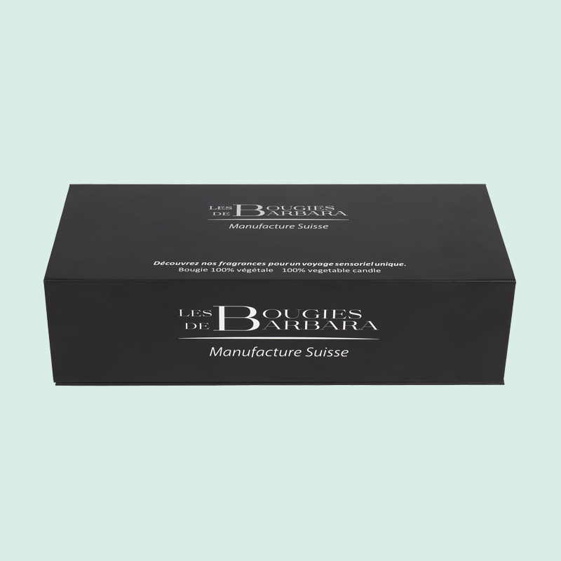 Custom candle gift package high end gift box  with magnetic lid  from IPACK company 3