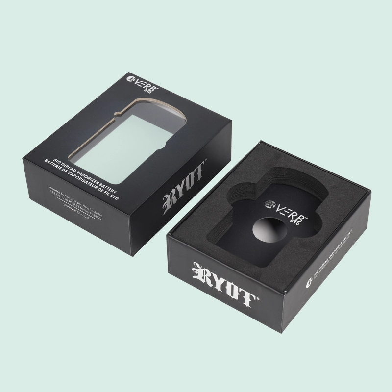 Transparent Window Lid and Base Box Customized Gift Packaging Box with Eva Insert from IPACK 1