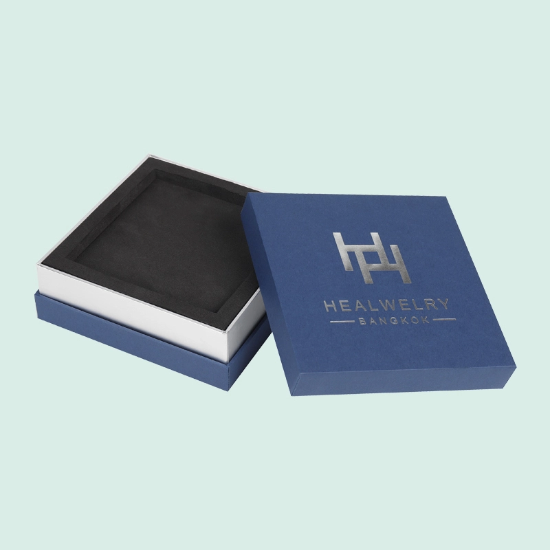 custom packaging manufacturer branded gift boxes lid and base paper box factory from IPACK 1