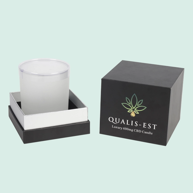 Wholesale custom candle boxes with logo Best gift choice rigid candle packaging from IPACK 1