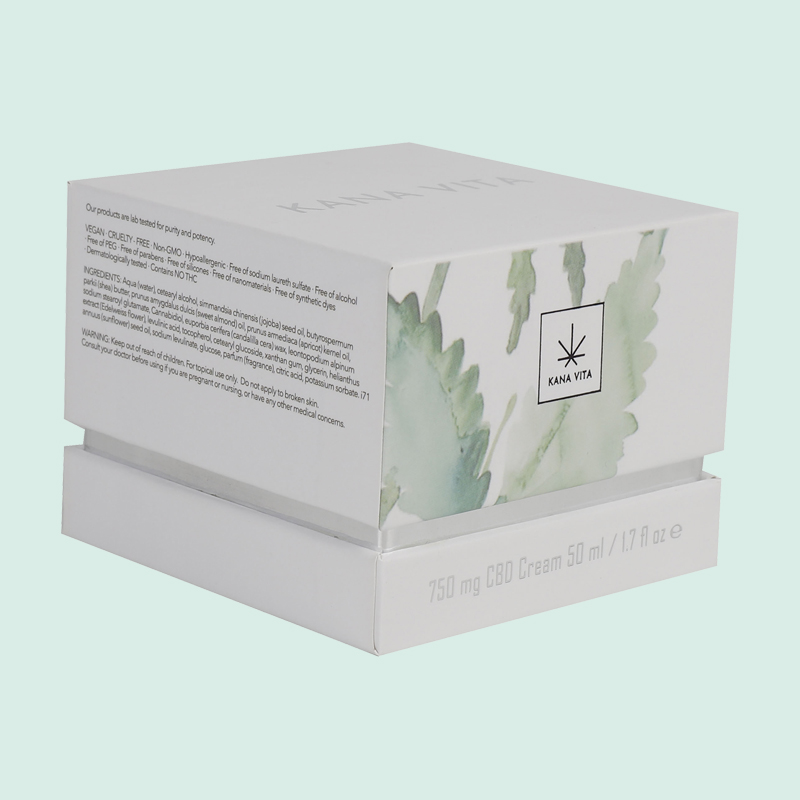 rigid candle boxes custom made silver card laminated lid base box from IPACK 4