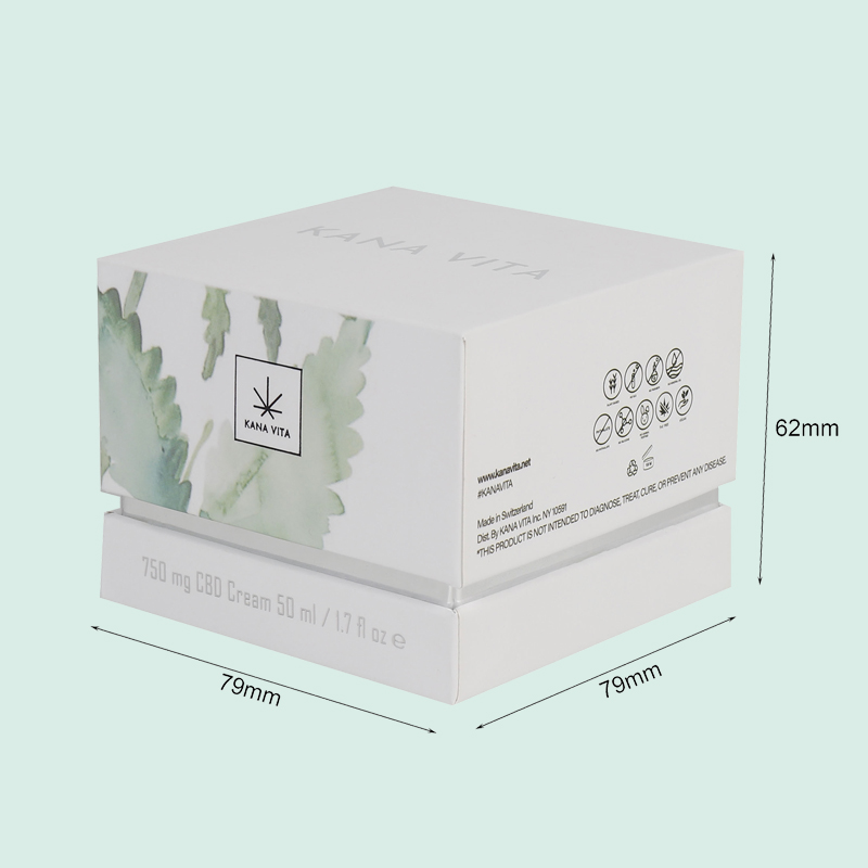 rigid candle boxes custom made silver card laminated lid base box from IPACK 2