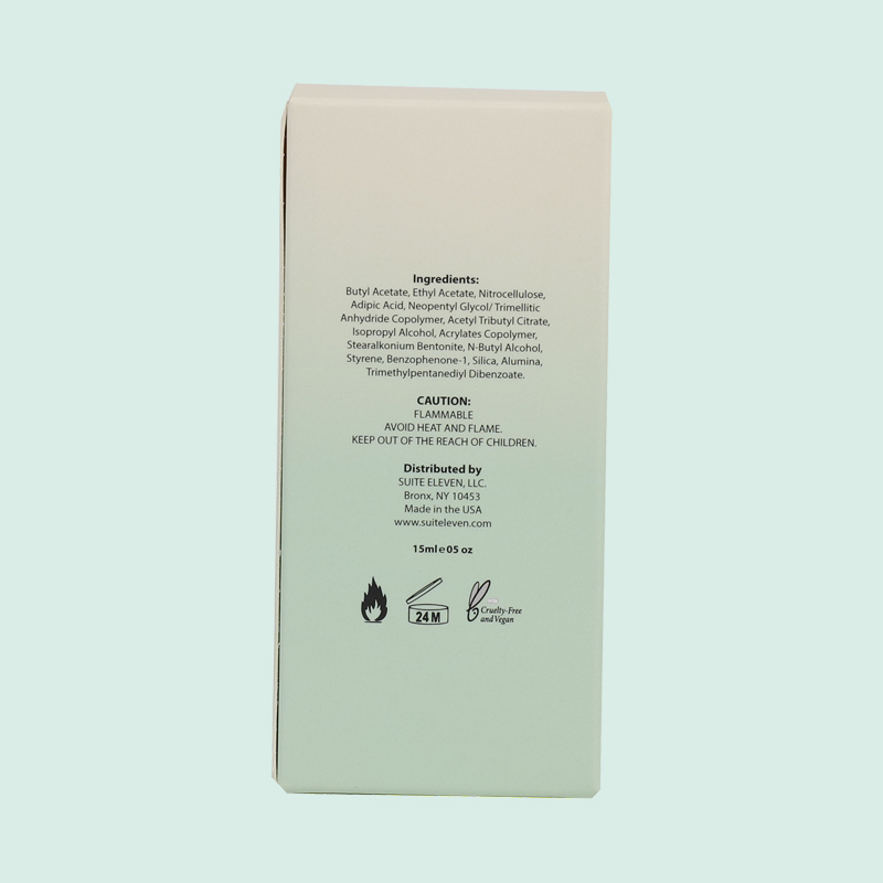 Customized paper card box  White Card Paper Box with Matt Lamination from IPACK brand 4