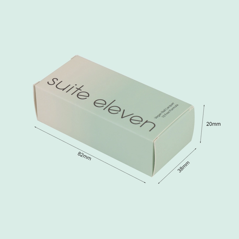 Customized paper card box  White Card Paper Box with Matt Lamination from IPACK brand 1