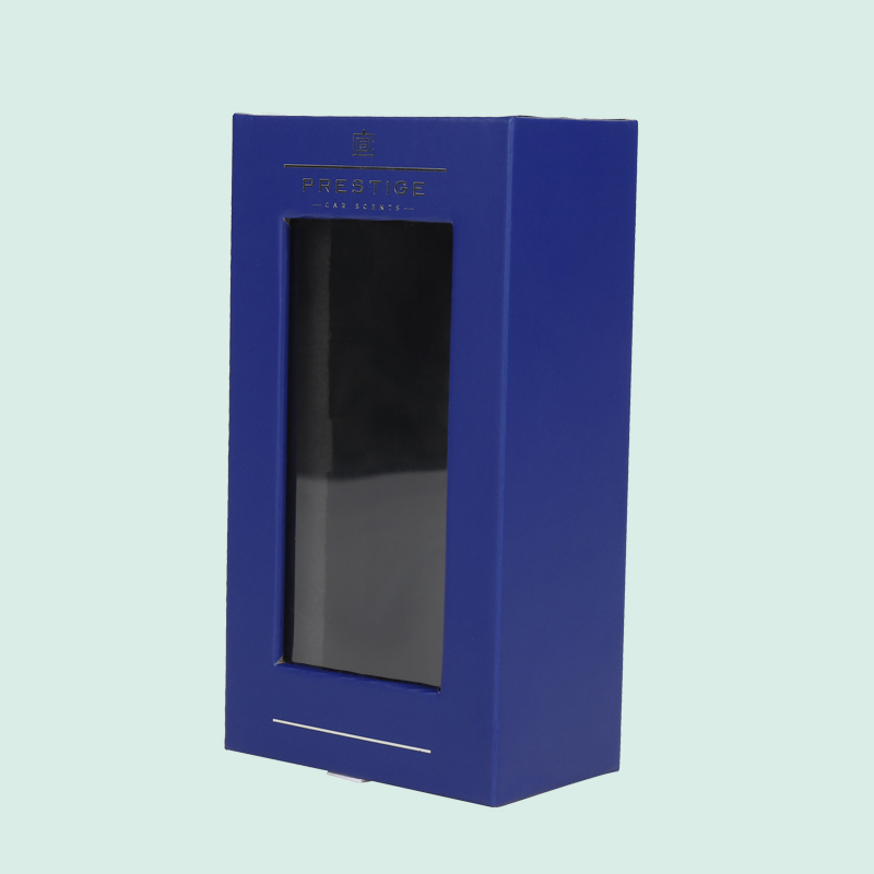 Customize high quality Sliding  box Drawer box with clear PVC window from ipack factory 5