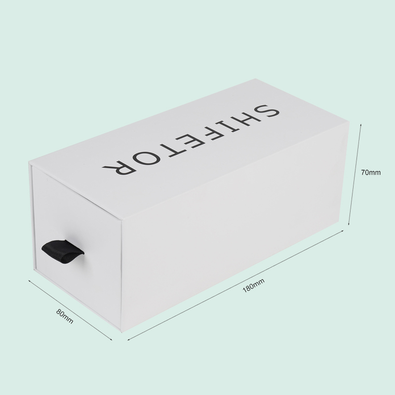 Hochwertige Schiebebox für Socken, Schubladenbox mit Logo von ipack 1
