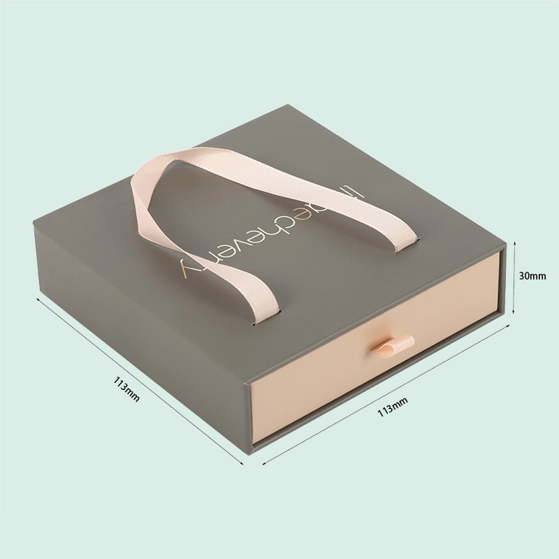 Sliding  box with handle  Drawer box with logo jewelry box from ipack company 1