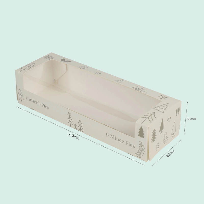 foldable paper card box cake dessert Box personalized box from IPACK factory 1