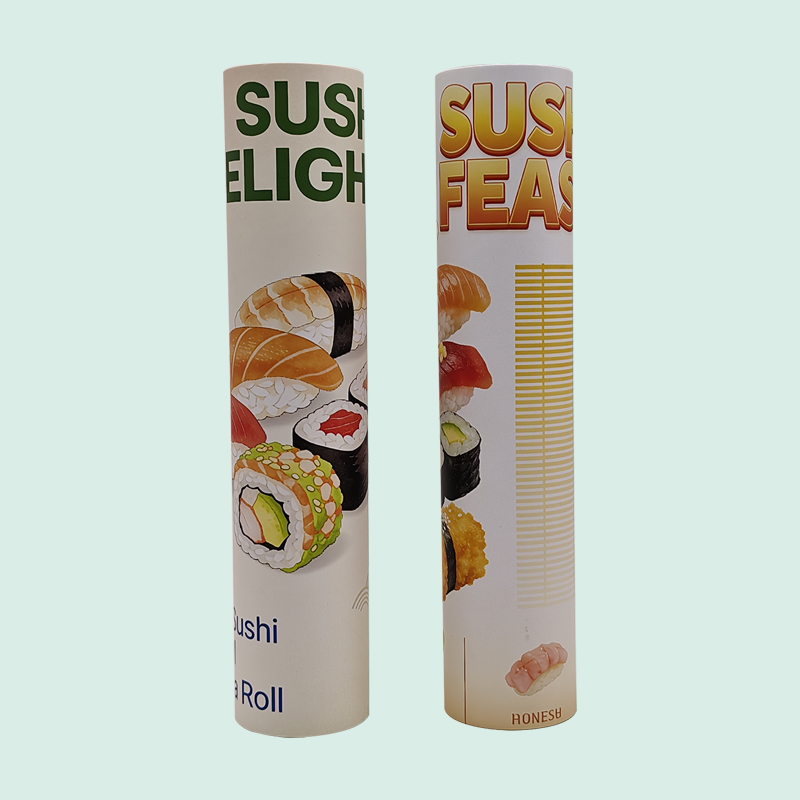 Custom Food-Grade Cylindrical Paper Boxes with Aluminum Foil Lining 6
