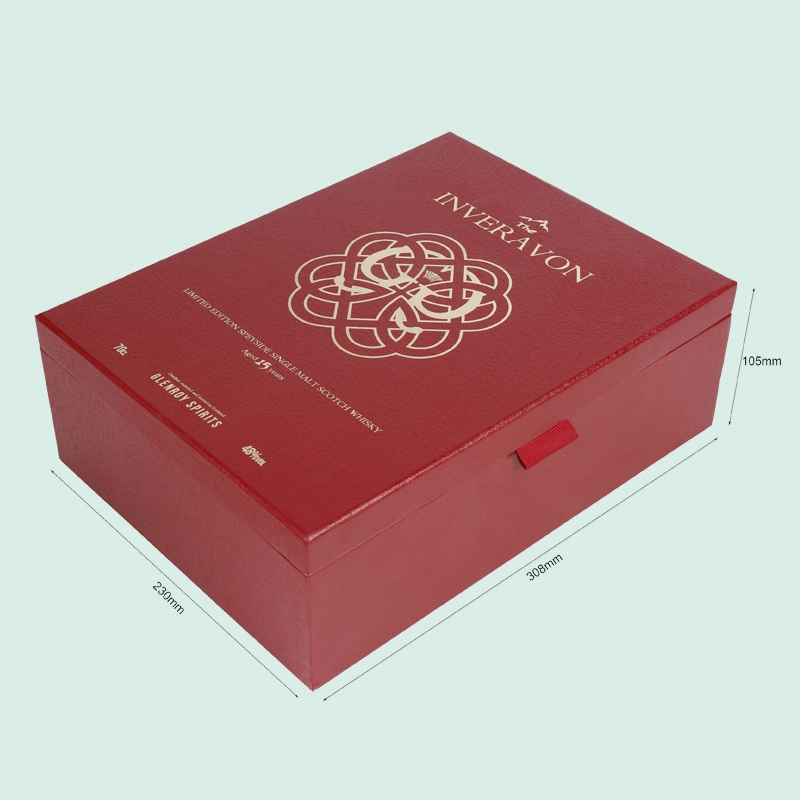 Customize High end Cardboard Flip-top box Premium Packaging box with logo from IPACK manufacturer 1