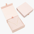 Luxury Custom Pink Paper Jewellery Packaging Box