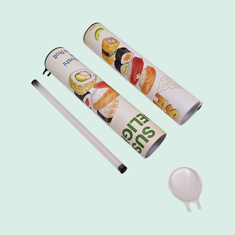 Tubo de sushi popular Push Pop, tubo de sushi personalizable para su negocio. 6