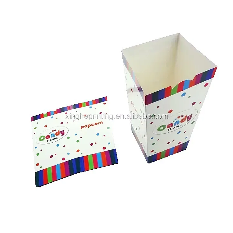 Xinghe Printing-Wholesale Custom Printed Food Packaging Boxes Popcorn Packaging Boxes 1