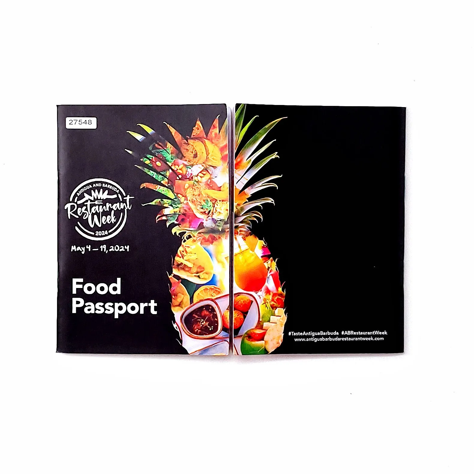 كتيبات جوازات سفر الطعام المطبوعة المطبوعة & - تصميمات فريدة 1