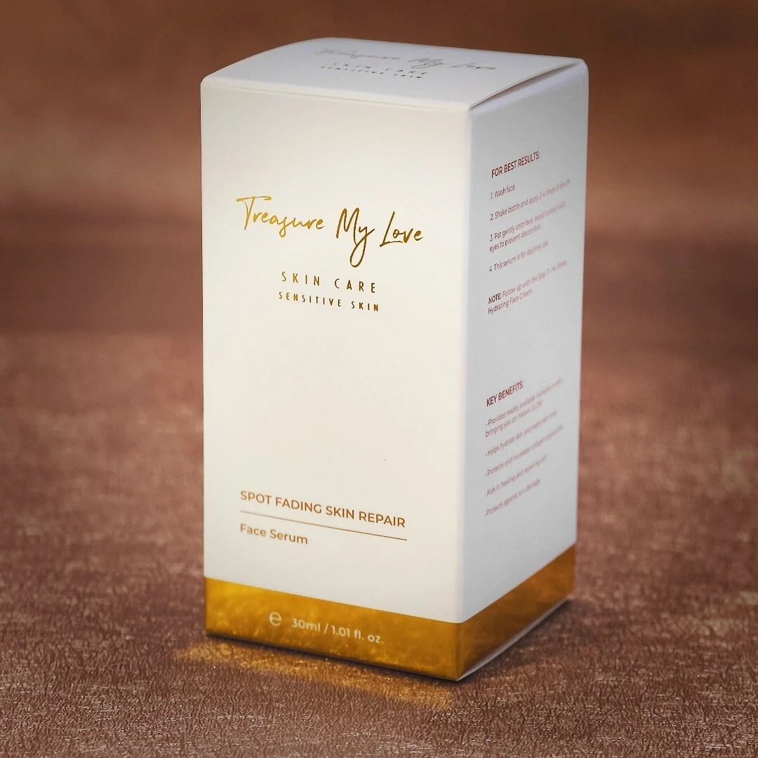 Factory Custom - Printed & Embossed Logos on High - end Cosmetic & Skincare Boxes with Matte Lamination 1