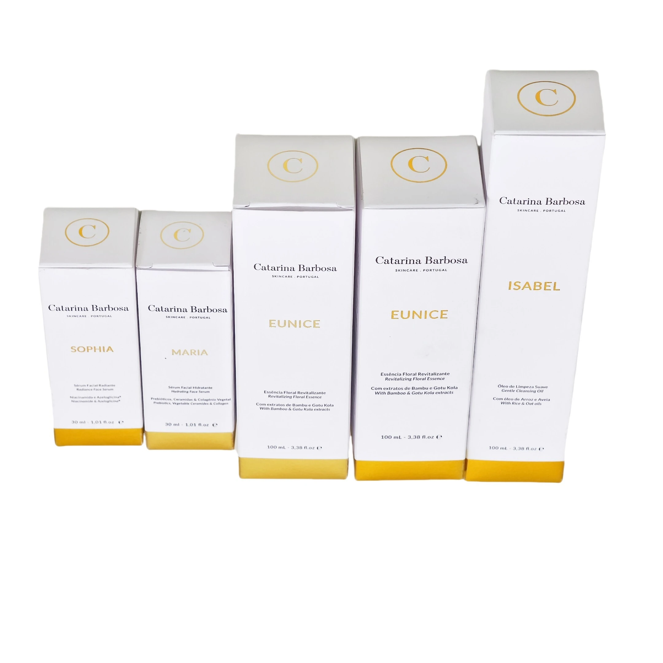 Papier spécial de haute qualité, estampage en feuille d'or, boîtes d'emballage pour cosmétiques et produits de soin de la peau 1