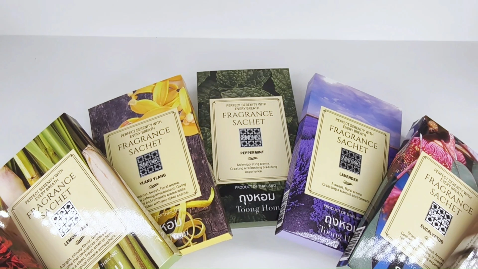 Factory-customized printing service for FRAGRANCE SACHET series packaging boxes 1